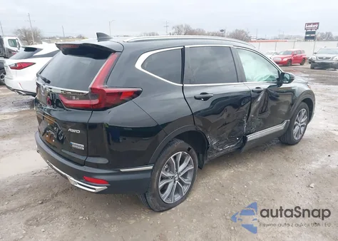 2022 Honda Cr-V Hybrid Touring из США, поврежденный, VIN 5J6RT6H99NL057091